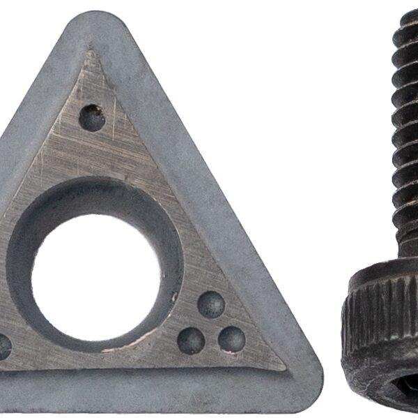 Brake Lathe Carbide Inserts, Positive Rake Carbide Bit Replacement for Pro-Cut 50-742, Fits Brake Lathes, 10-Pack - MegaMotion