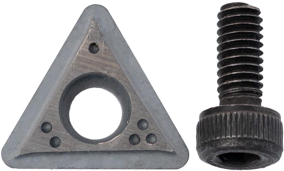 Brake Lathe Carbide Inserts, Positive Rake Carbide Bit Replacement for Pro-Cut 50-742, Fits Brake Lathes, 10-Pack - MegaMotion