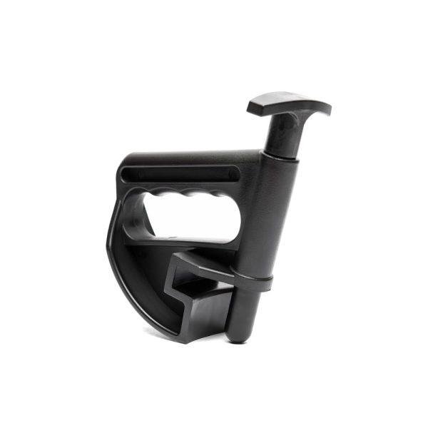 Tire Changer Bead Clamp - Manual Bead Depressor & Rim Pry Guard, Heavy Duty Drop Center Helper Tool for Low Profile and Run-Flat Tires, Fits Cars, SUVs, and Trucks
