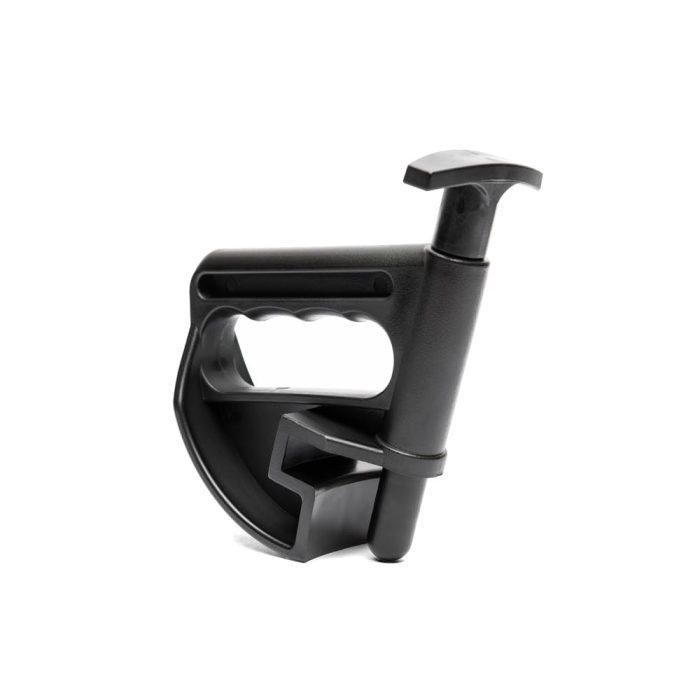 Tire Changer Bead Clamp - Manual Bead Depressor & Rim Pry Guard, Heavy Duty Drop Center Helper Tool for Low Profile and Run-Flat Tires, Fits Cars, SUVs, and Trucks