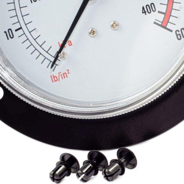 Second image of Air Pressure Gauge 0–60 PSI for Coats® Tire Changer / Tire Machine, Air Dial Gauge Replacement, Tire Machine Parts & Accessories, Replaces 8107985 / 107985 - MegaMotion